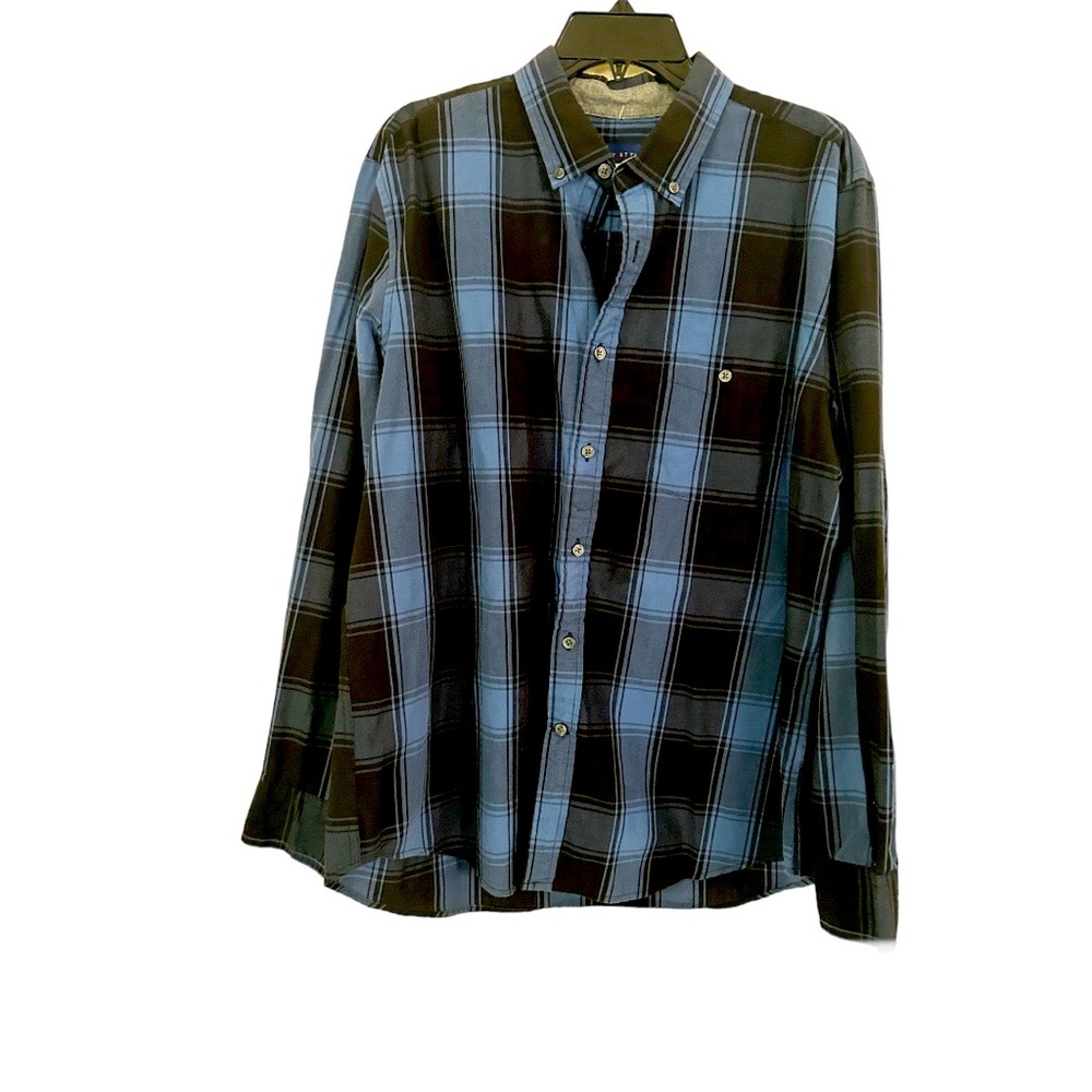 Men’s Navy Blue Long Sleeves Size Large New